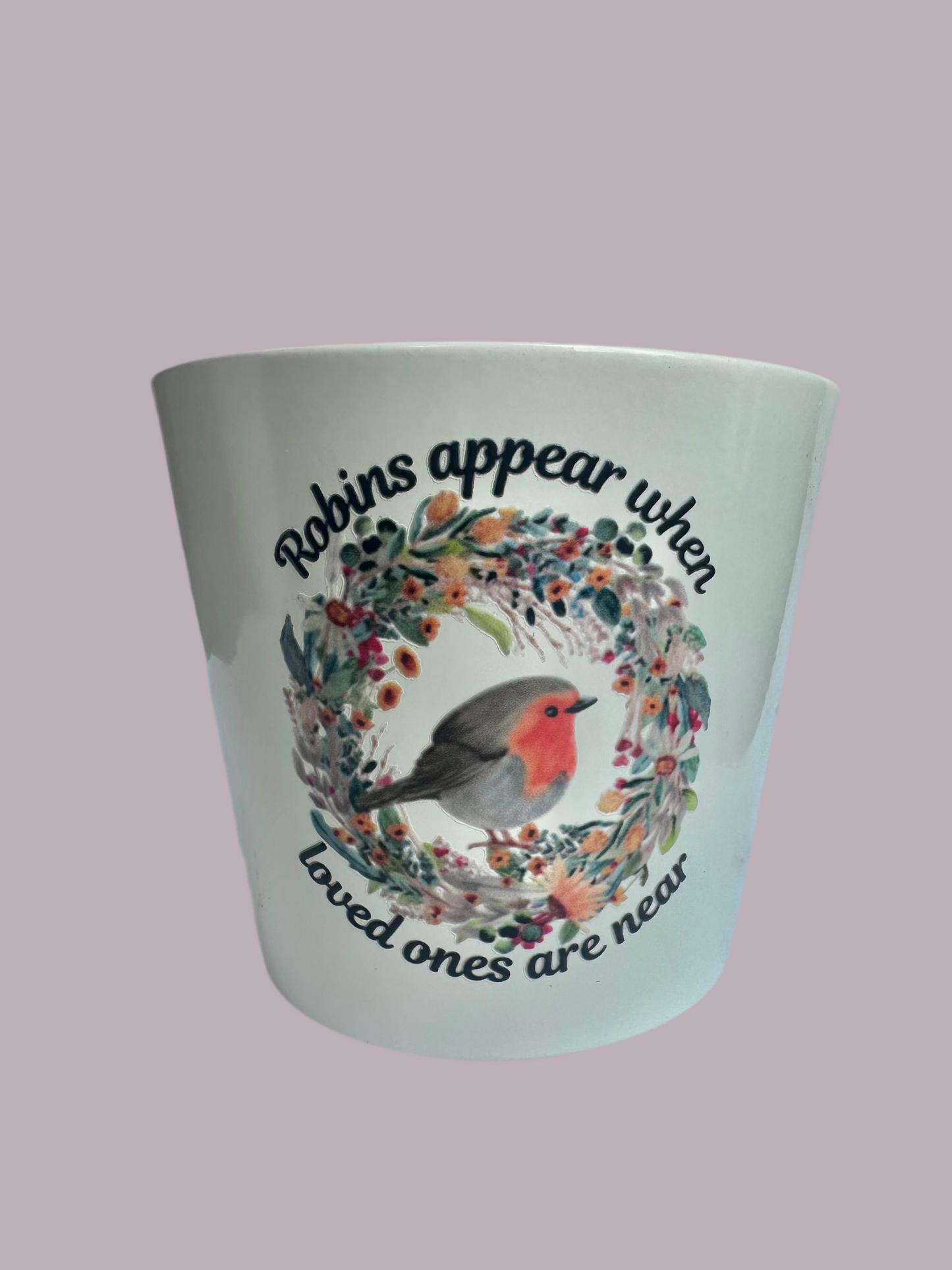 Robins Appear When Loved Ones Are Near Plant Pot Gift