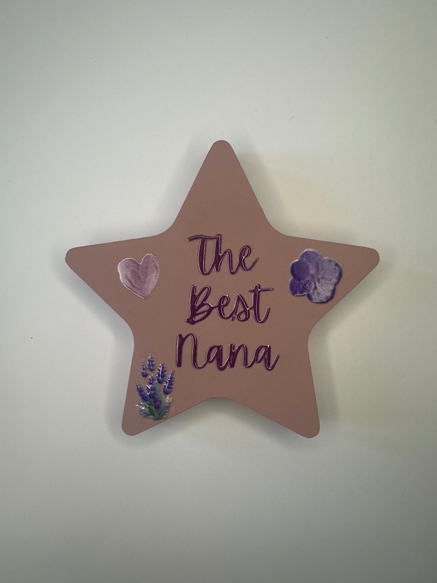 The Best Nana Freestanding Wooden Ornament