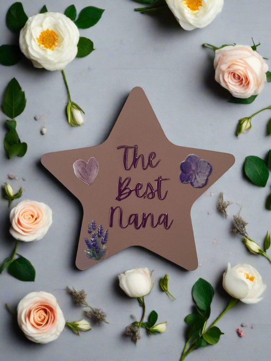 The Best Nana Freestanding Wooden Ornament