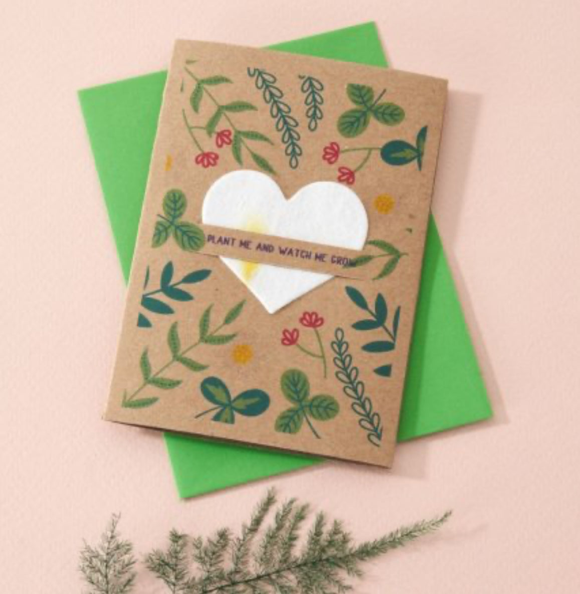 Plantable Wildflower Card, Poppies