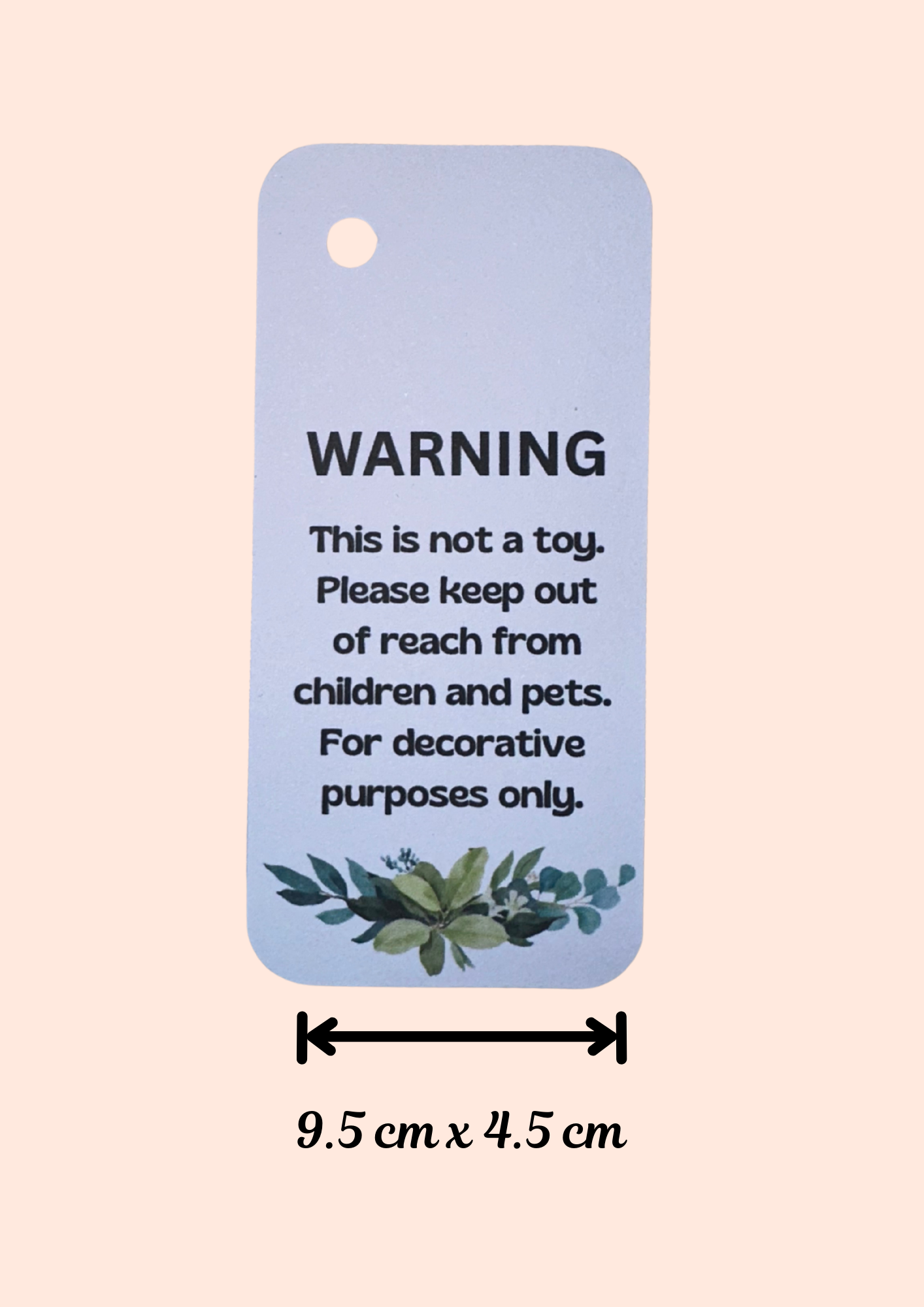 X50 This is not a toy safety labels