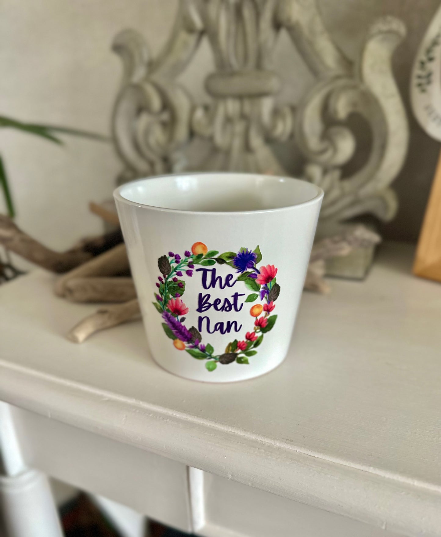 The Best Nan Plant Pot Gift