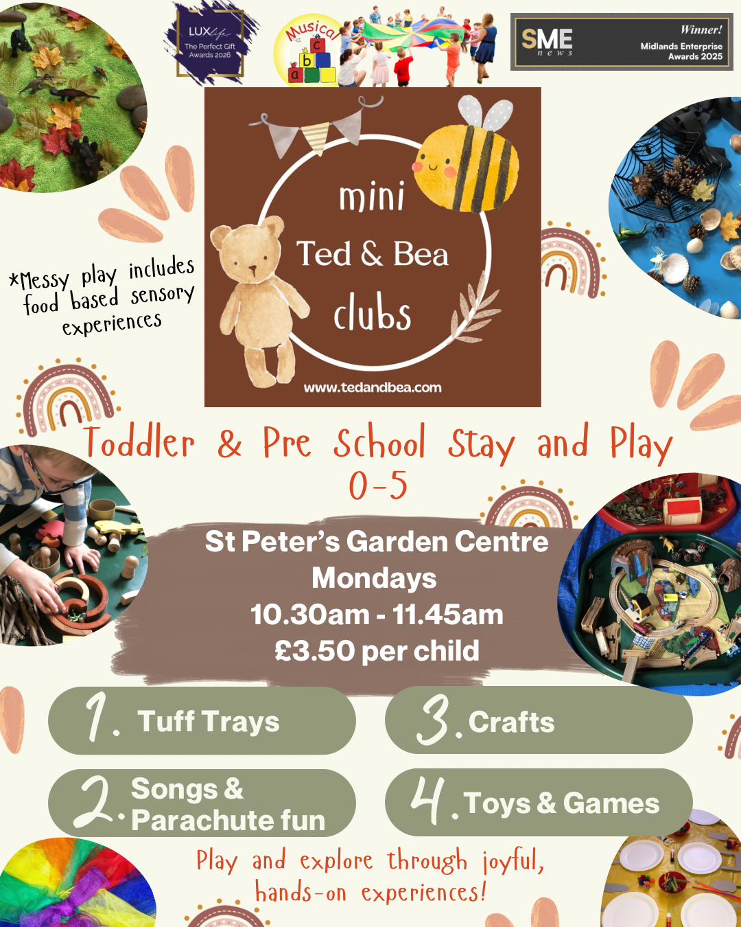Stay & Play at St Peter’s 21st September