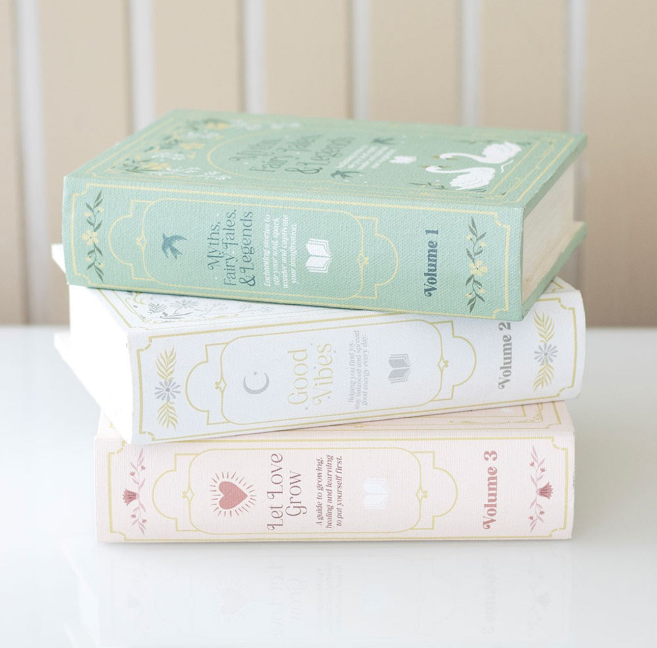 Book Shaped Storage Box Sage Green
