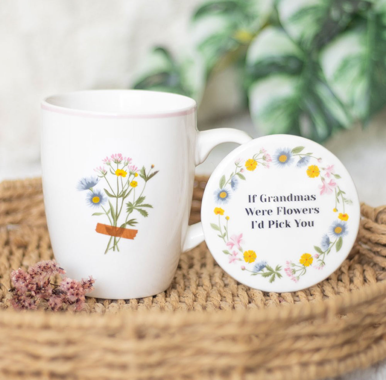 Grandma Mug And Coaster Gift Set Sale