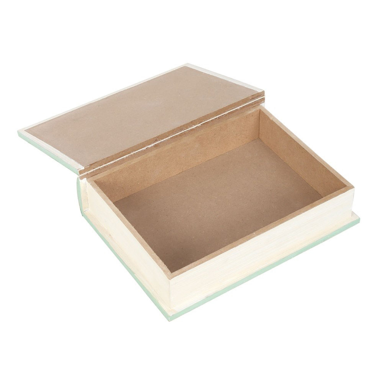 Book Shaped Storage Box Sage Green