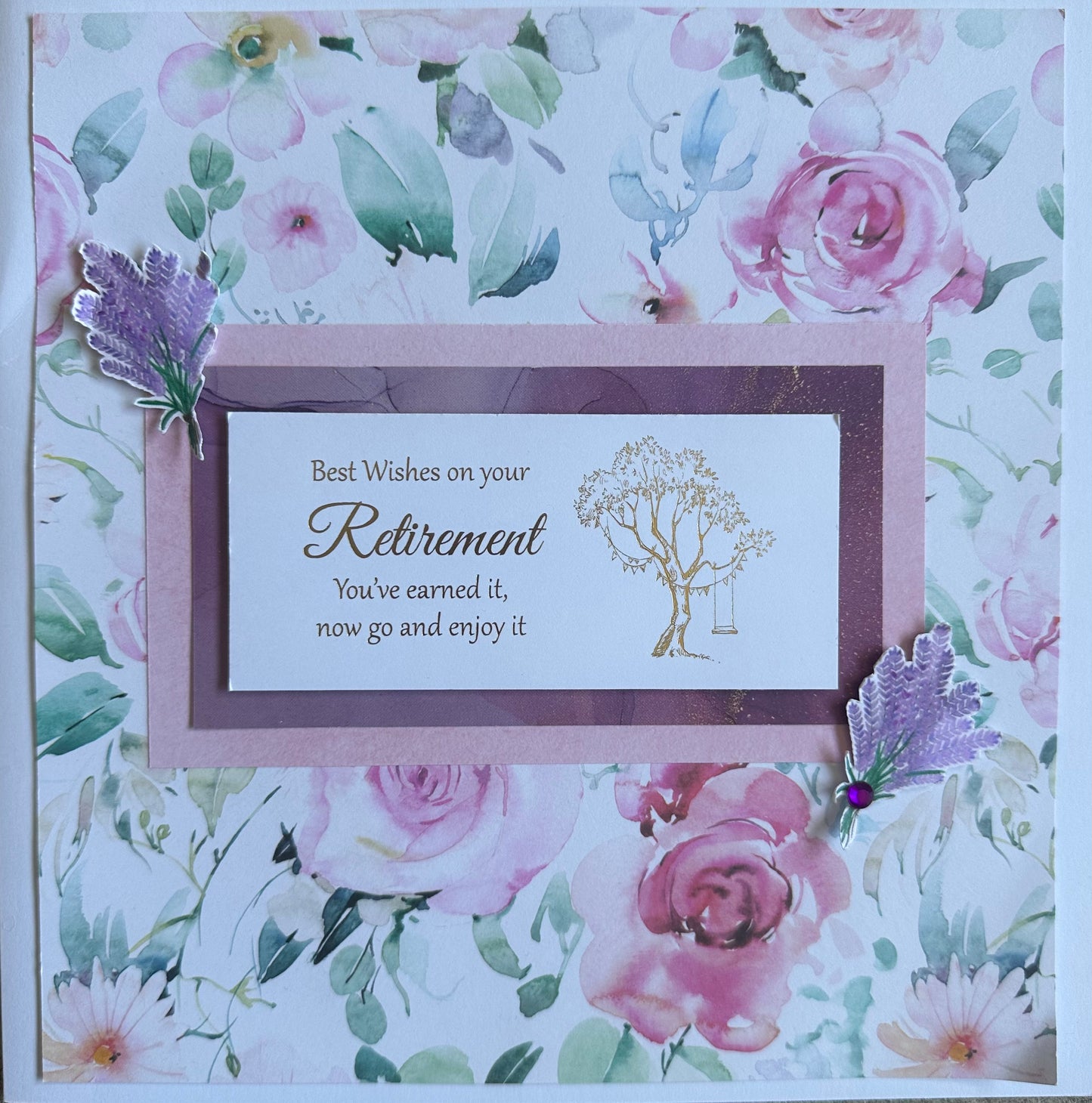 Large Retirement Card