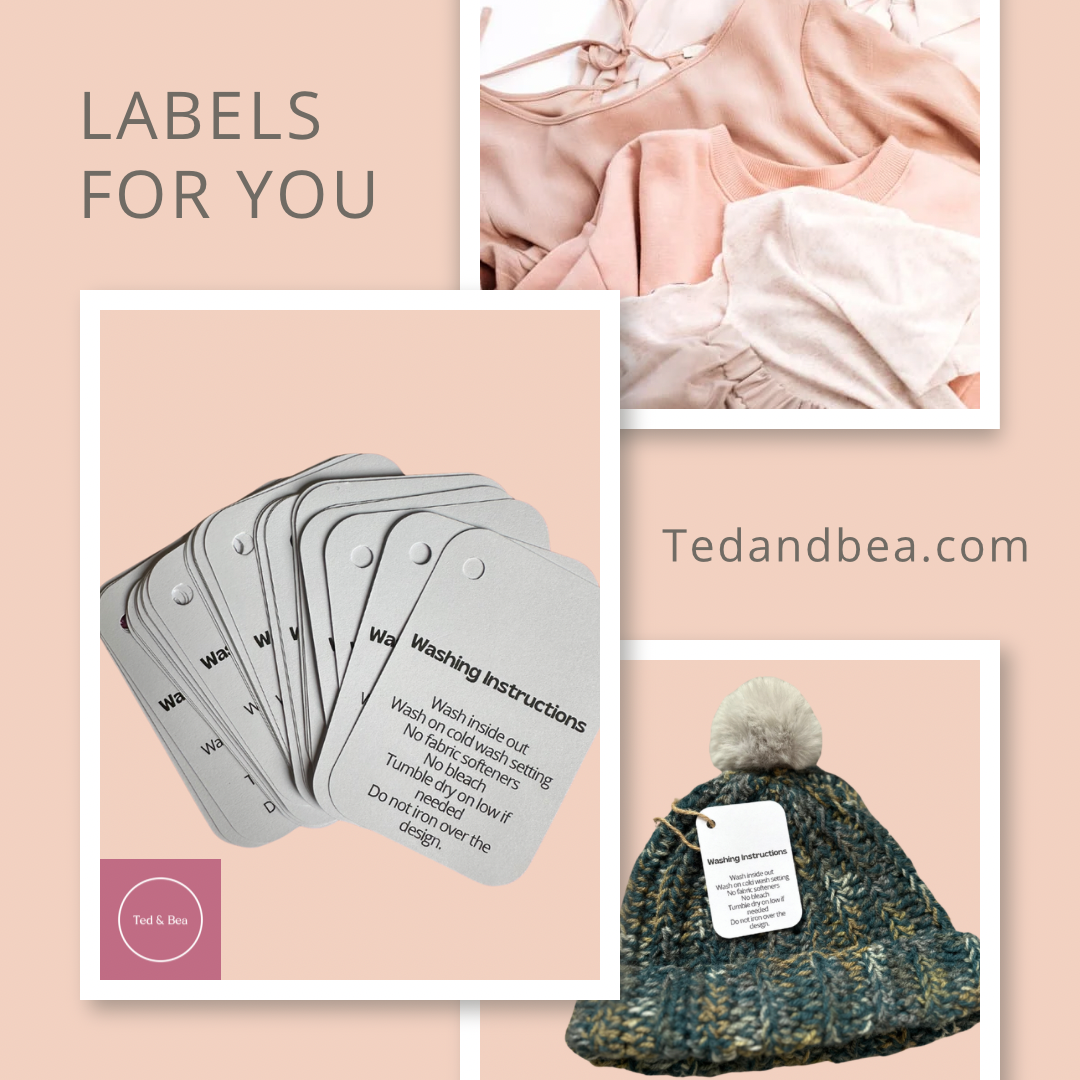 Washing Card Tags