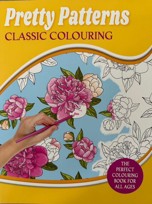 Classic Floral Colouring Pad