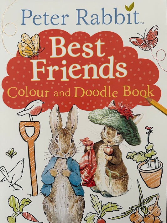 Peter Rabbit Best Friends Colour And Doodle Book