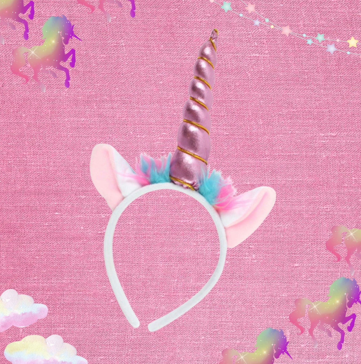 Unicorn Head Band Child