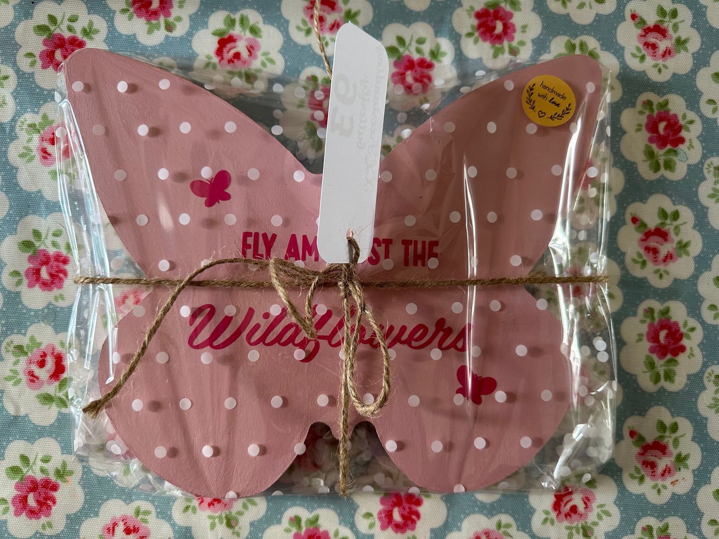 XL Wooden Butterfly Freestanding
