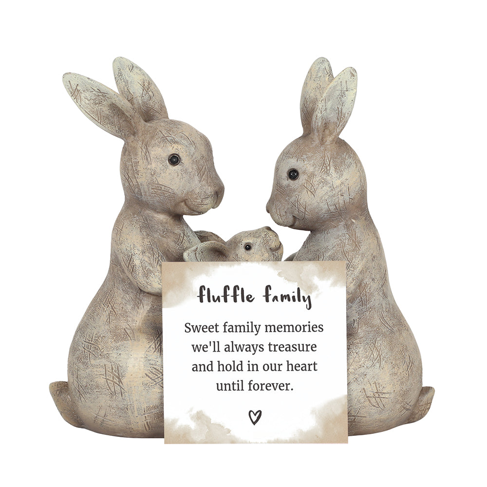 Family bunny ornament