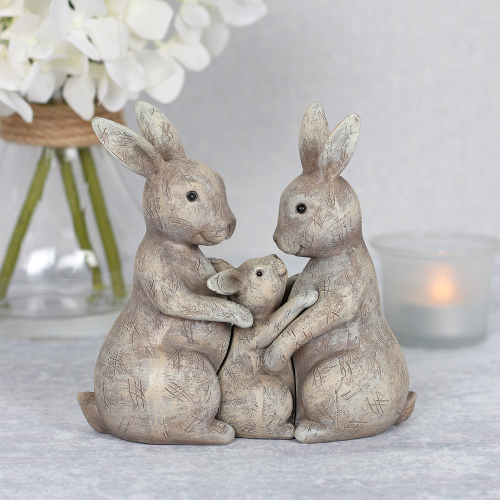 Family bunny ornament