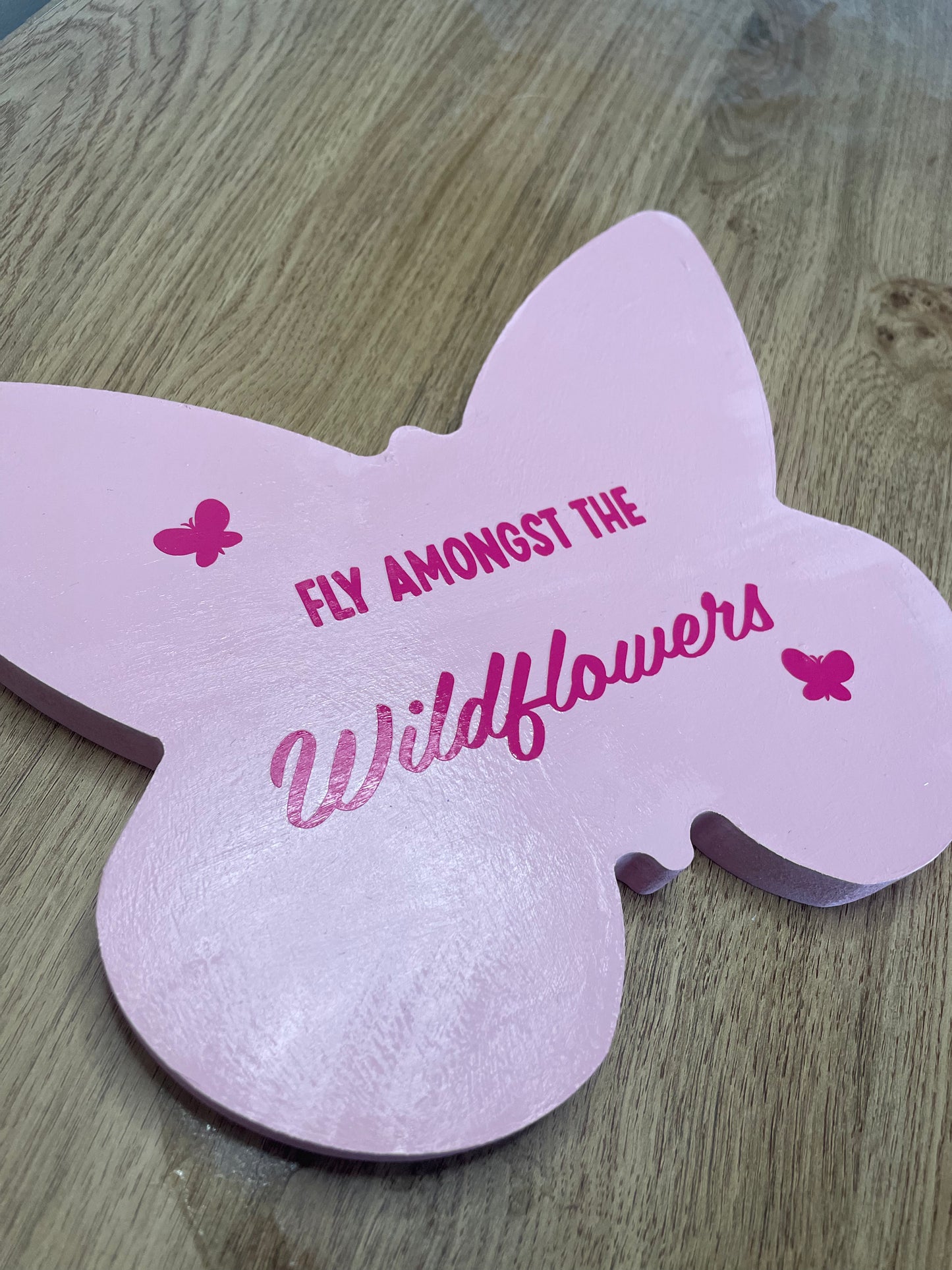 XL Wooden Butterfly Freestanding