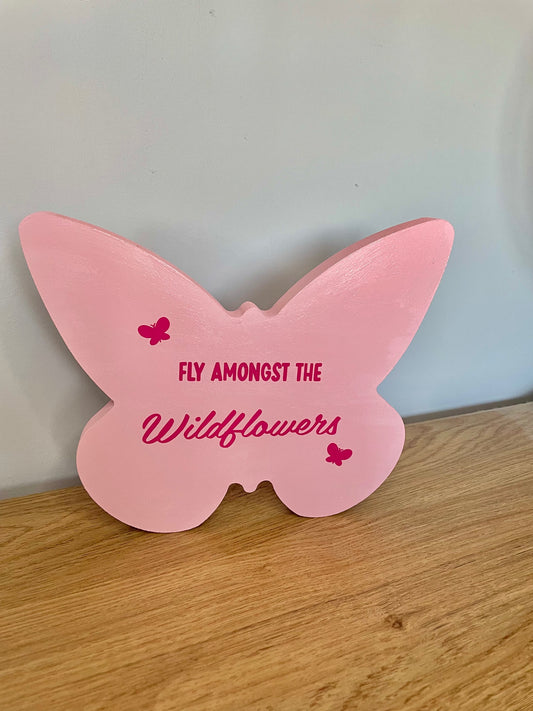 XL Wooden Butterfly Freestanding