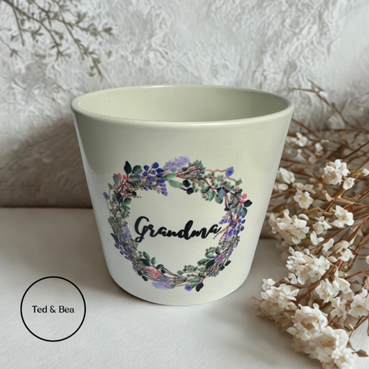 Grandma Indoor Plant Pot Gift
