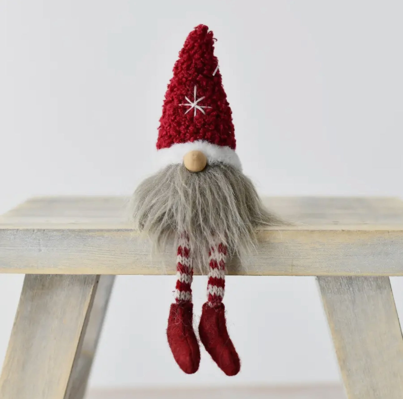 Sitting Christmas Gonk Red