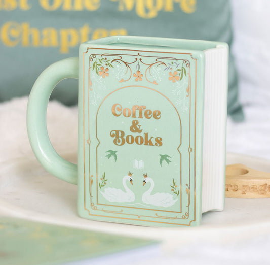 Green Book Shaped Mug