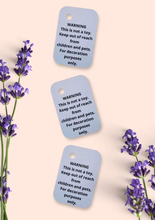 X50 This Is Not A Toy Labels