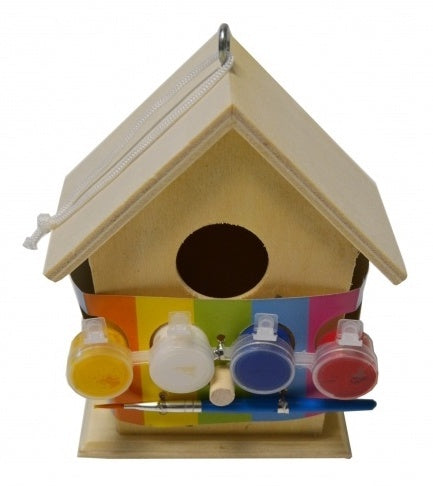 Paint Your Own Wooden Bird House