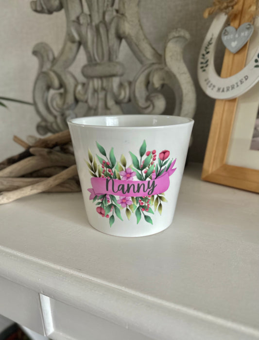 Nanny Floral Plant Pot Gift