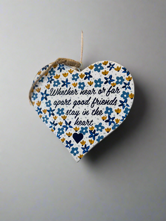 Large Friend Quote Heart