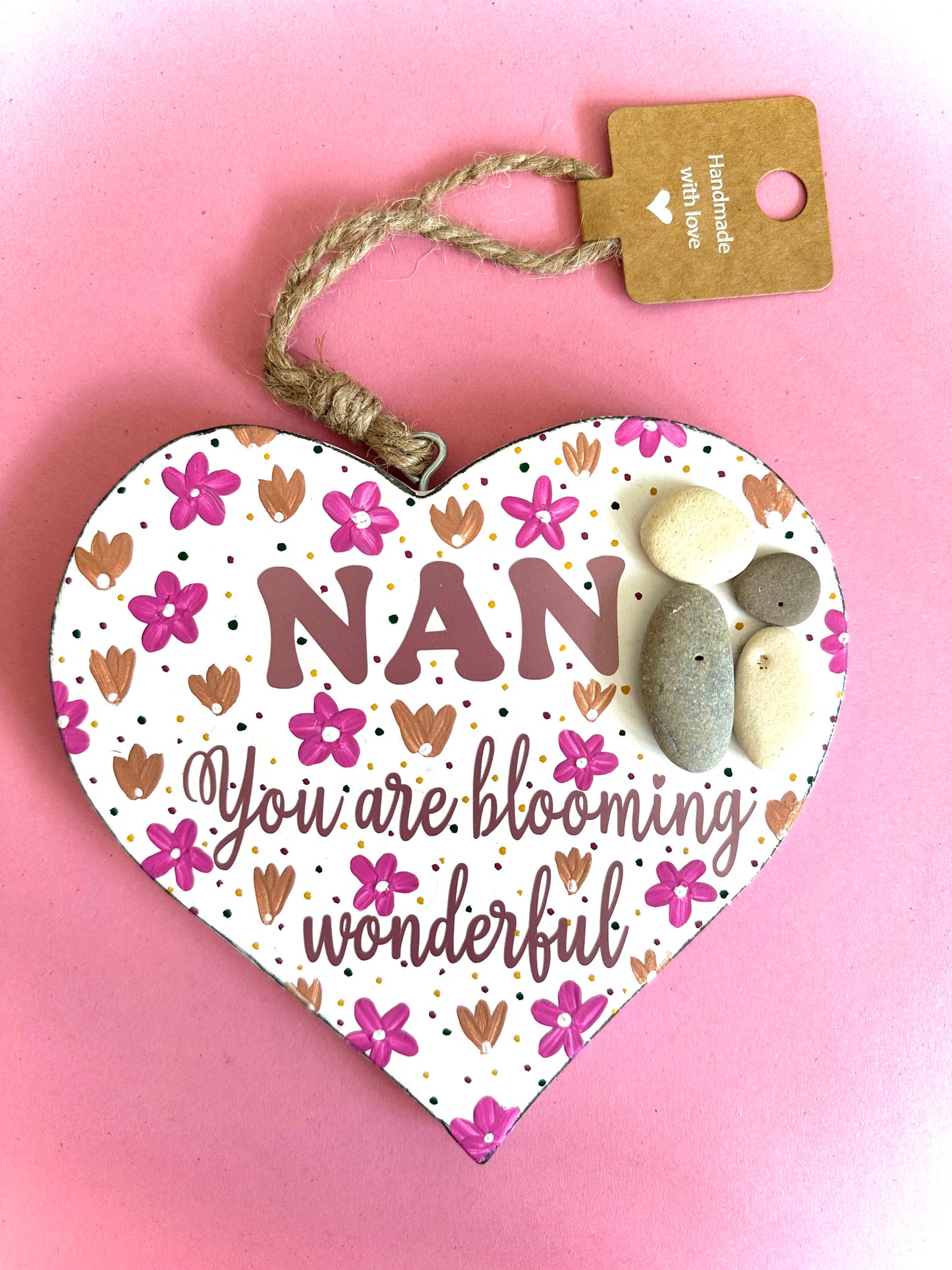 Nan Pebble Heart