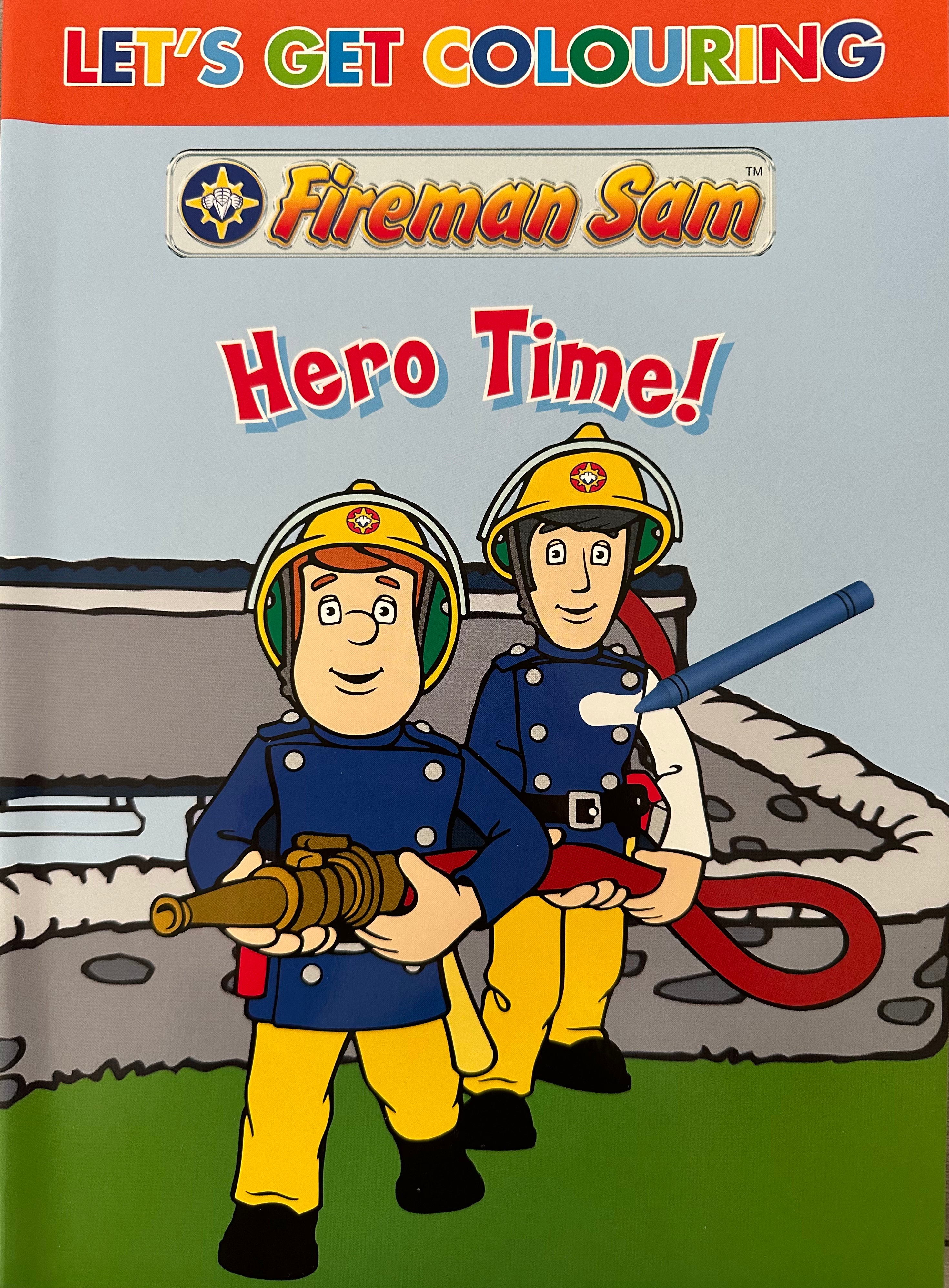 Fireman Sam Hero Time Colouring Book – Ted & Bea