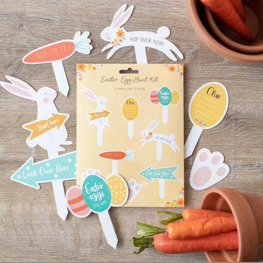 Easter Hunt Cardboard Sign Kit