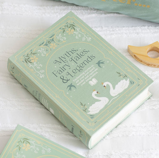 Book Shaped Storage Box Sage Green