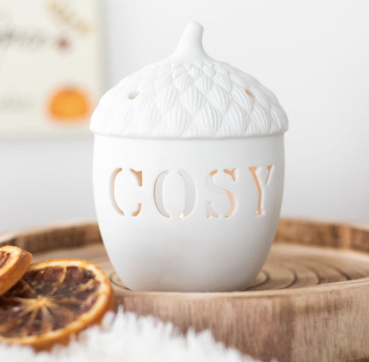 Cosy Acorn Tea Light Holder