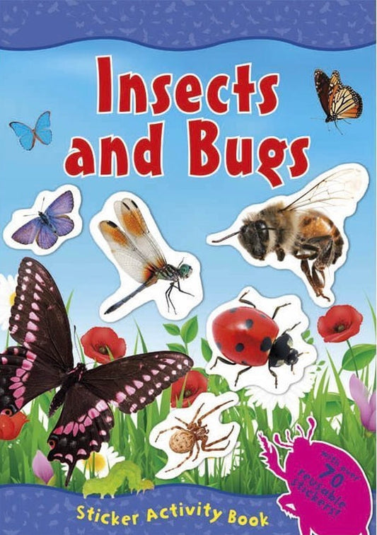 INSECTS and BUGS Sticker Activity Book