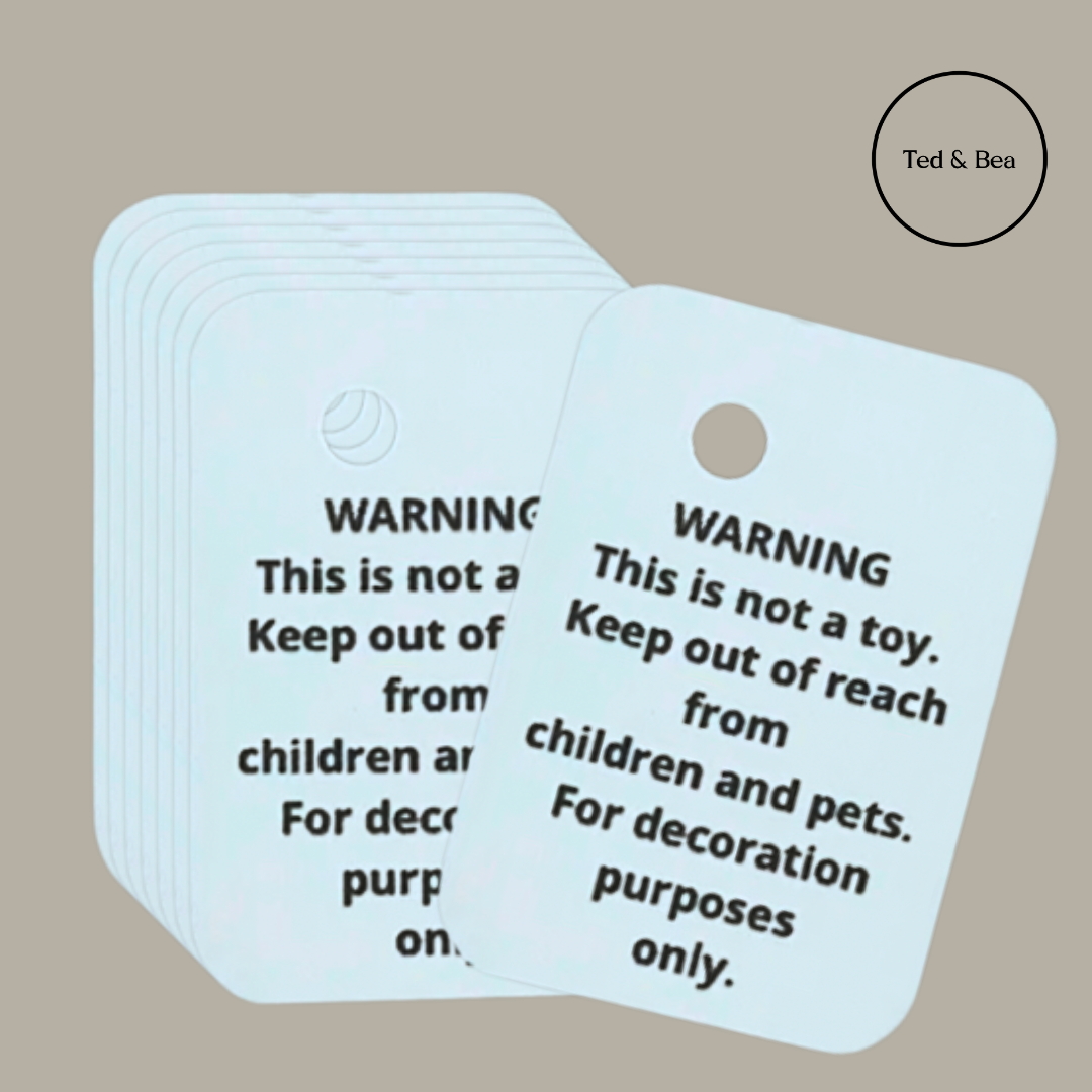 X50 This Is Not A Toy Labels