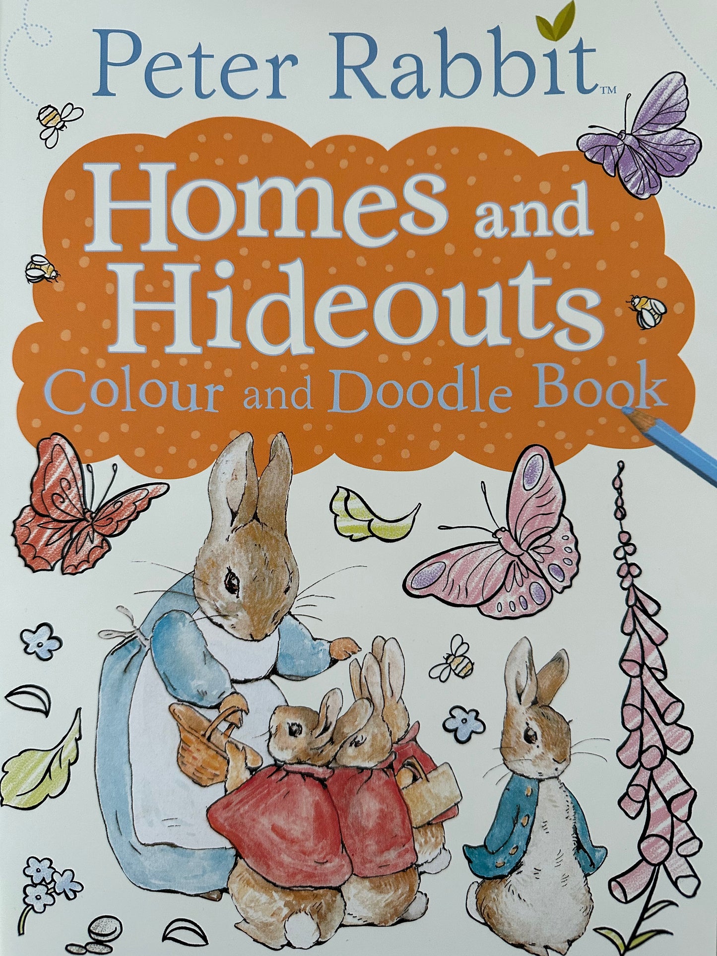 Peter Rabbit Homes And Hideouts Colour And Doodle Book