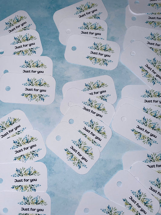 X50 Just For You Gift Tags Bulk