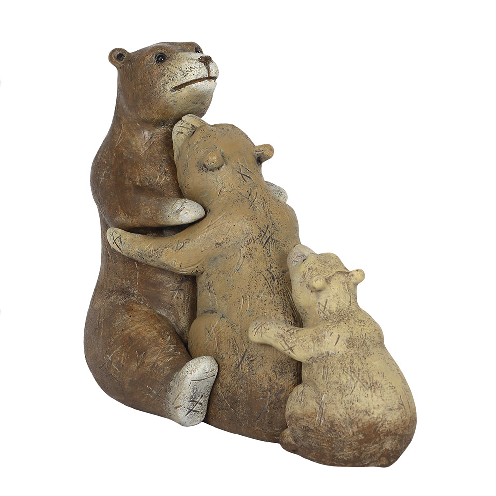 Bear family ornament