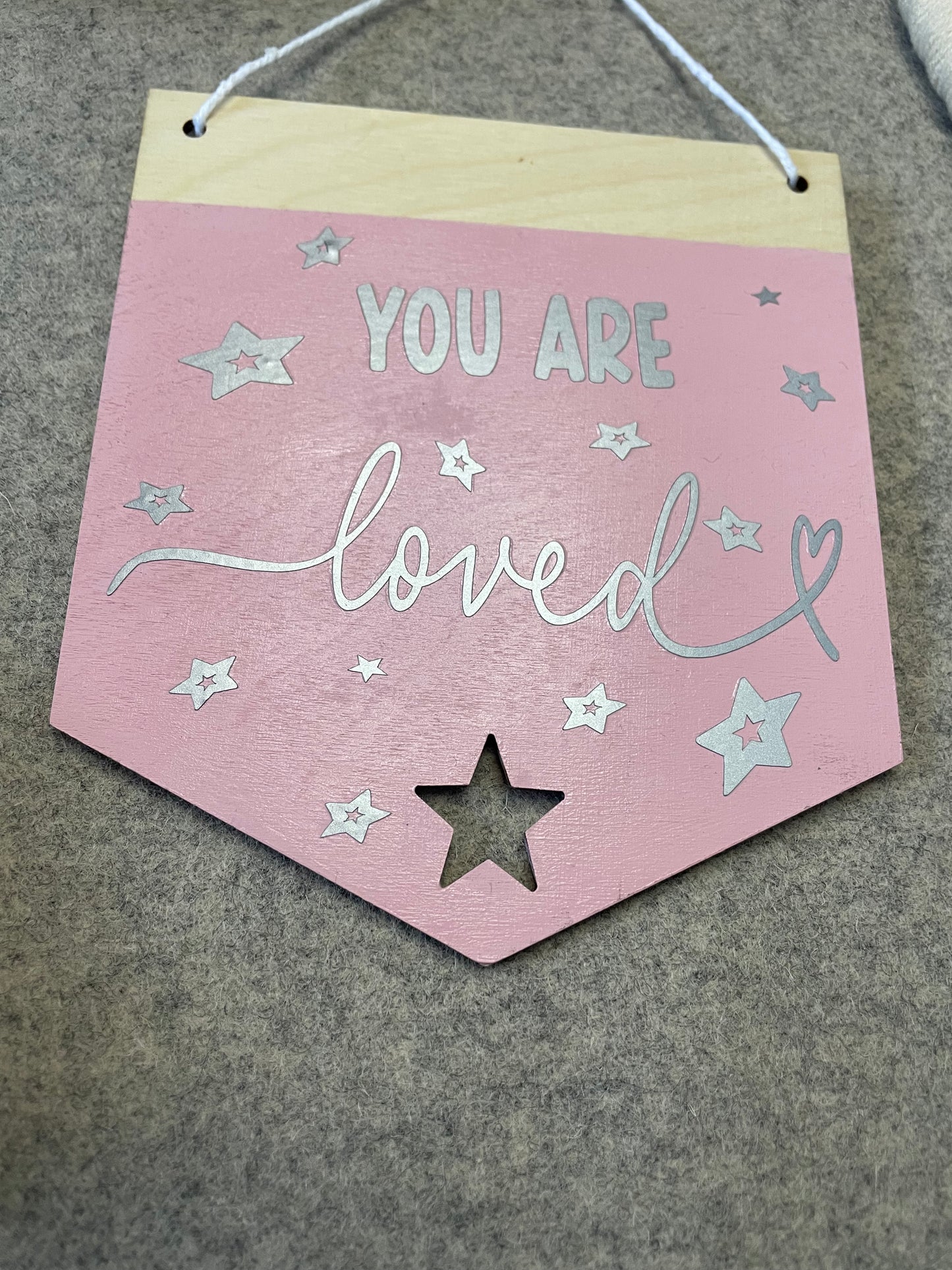 You Are Loved Wooden Sign