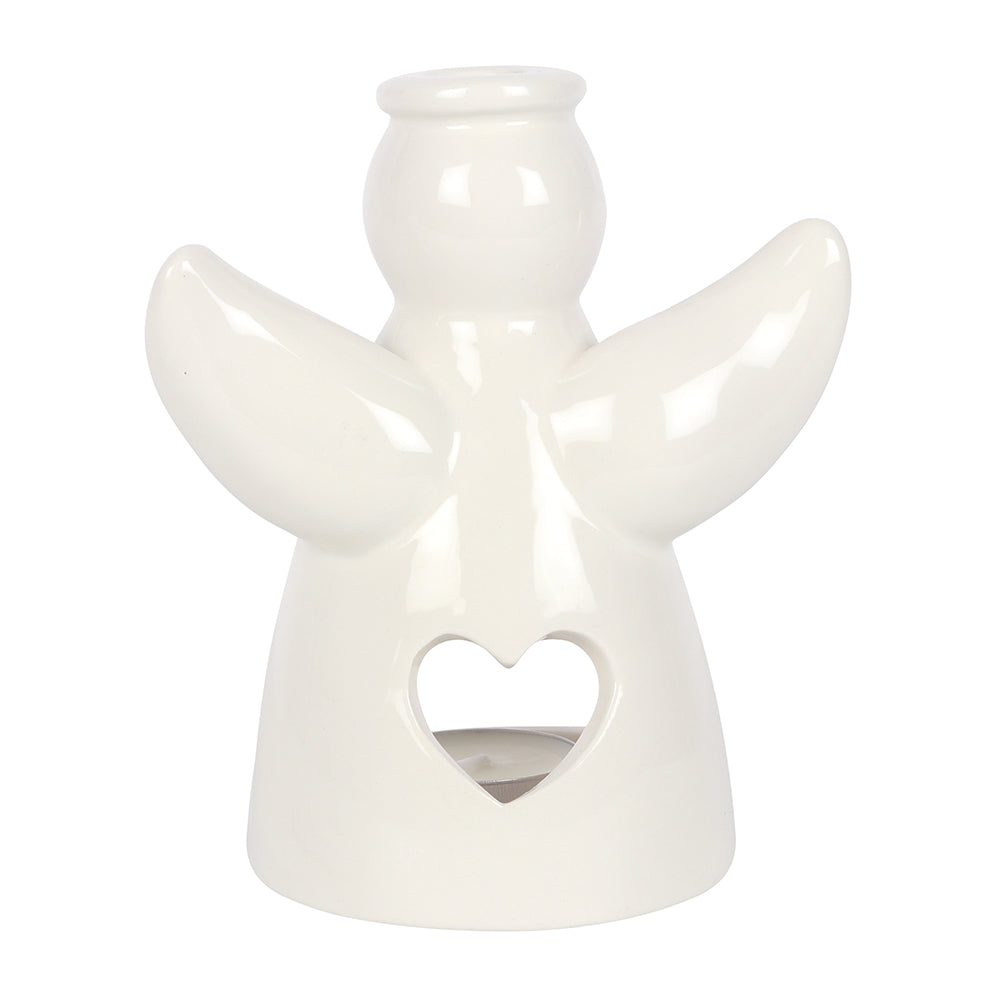 15cm Feathers Appear Angel Tealight Holder
