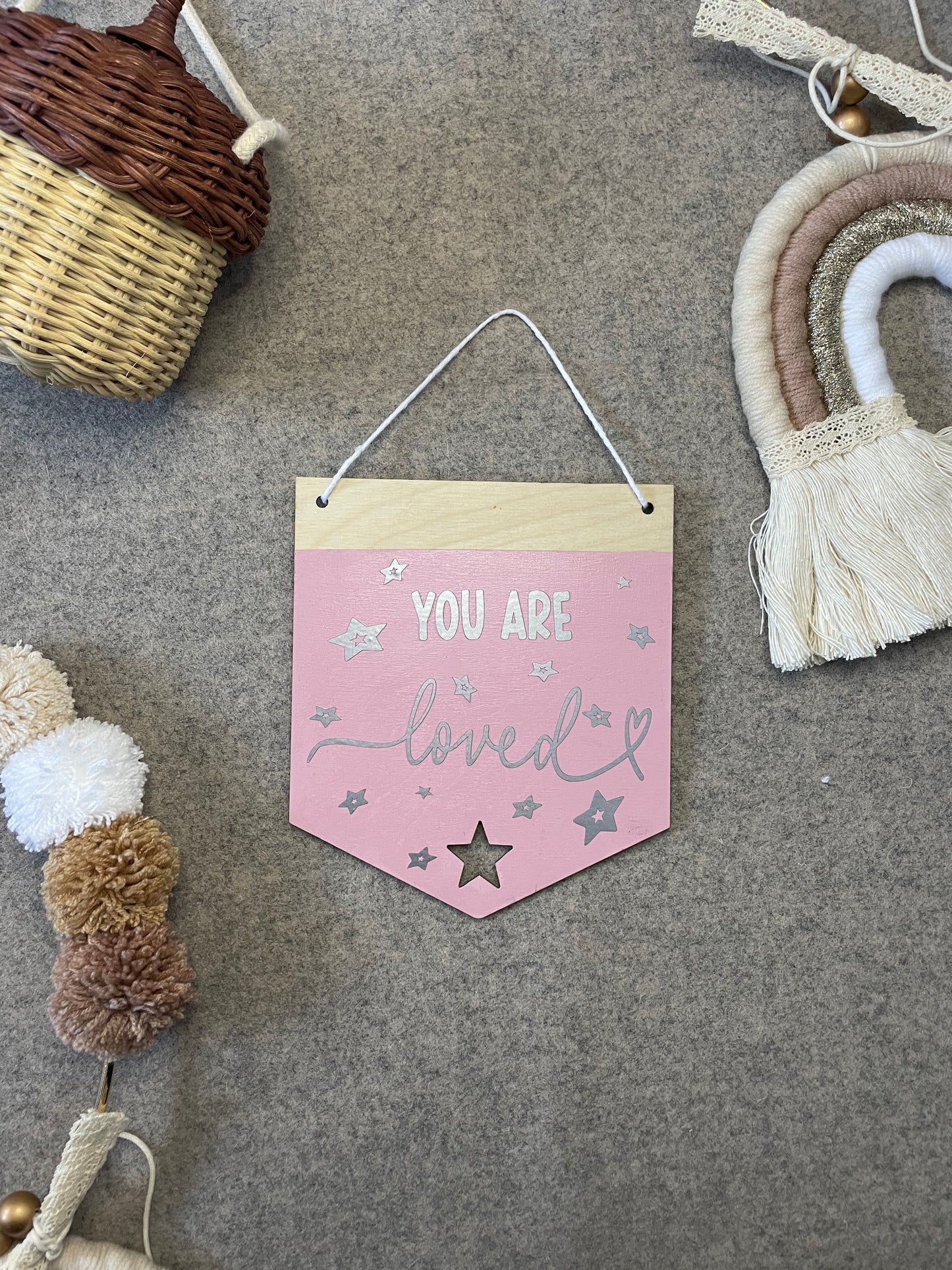 You Are Loved Wooden Sign