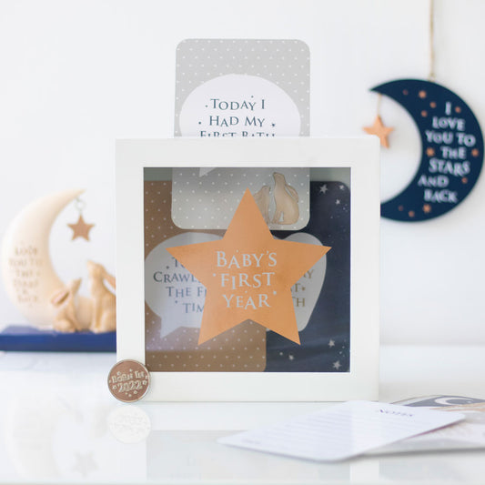 Baby’s First Year Milestones Cards & Box